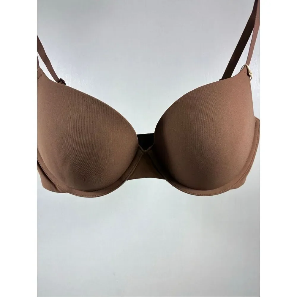 SKIMS NWT Push Up Demi Bra in Jasper Size 34D - Picture 2 of 7